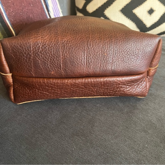 Portland Leather Mini Crossbody- Cinnamon Bear - Nutmeg - Picture 3 of 9